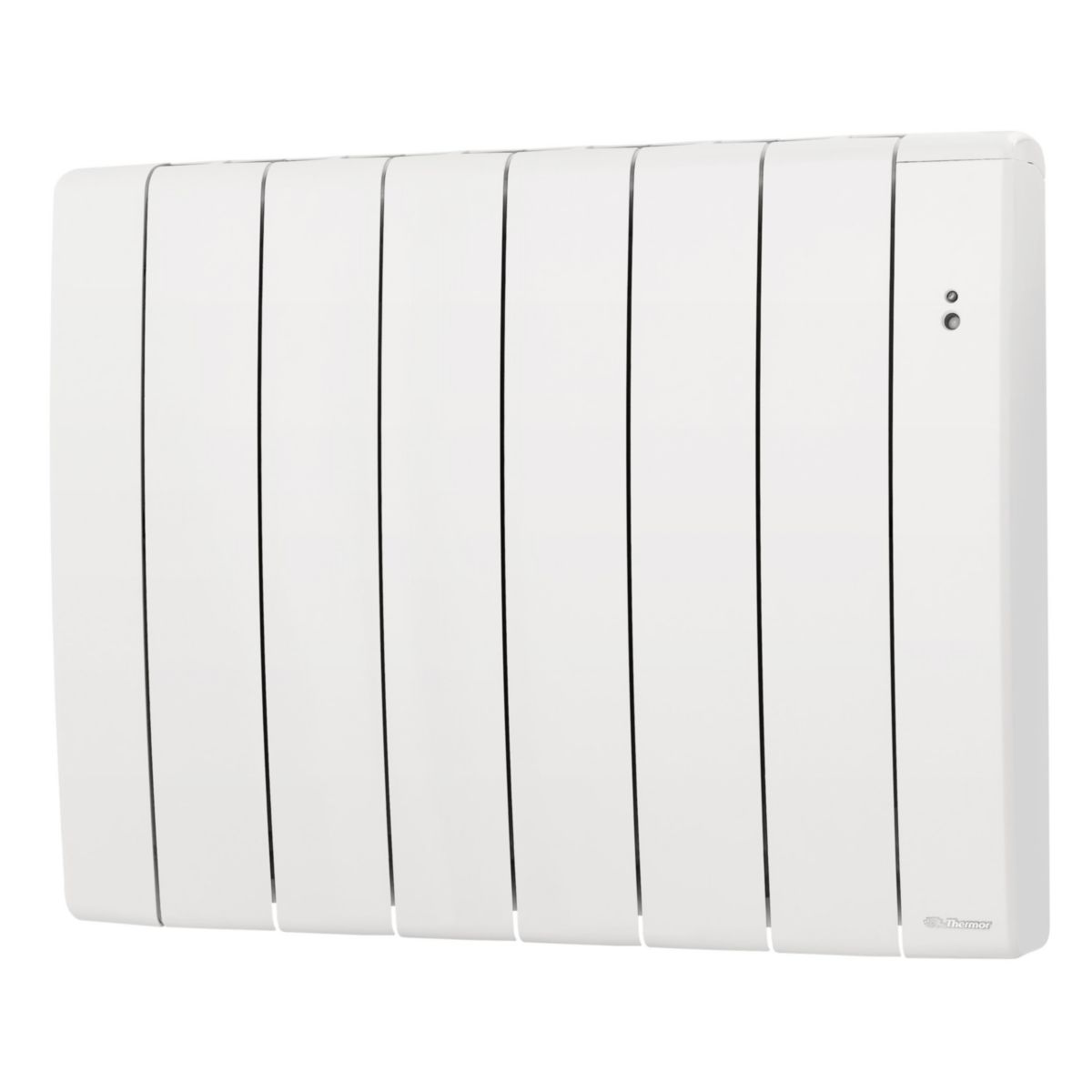 Radiateur acier décor électrique bilbao 3 horizontal blanc 750 w réf. disponible abidjan cote d'ivoire.