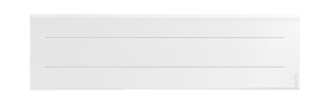 Radiateur acier décor électrique oniris connecté plinthe 1000 w blanc réf 602110. disponible abidjan cote d'ivoire.