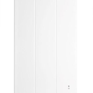Radiateur acier décor électrique oniris pilotage intelligent connecté vertical 1000 w blanc réf 518810. disponible abidjan cote d'ivoire.
