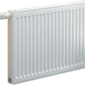 Radiateur panneau samba gamme horizontale 4 orifices type 22 habillé acier hauteur 700 mm longueur 400 mm 12 éléments 744 watts réf. disponible abidjan cote d'ivoire.
