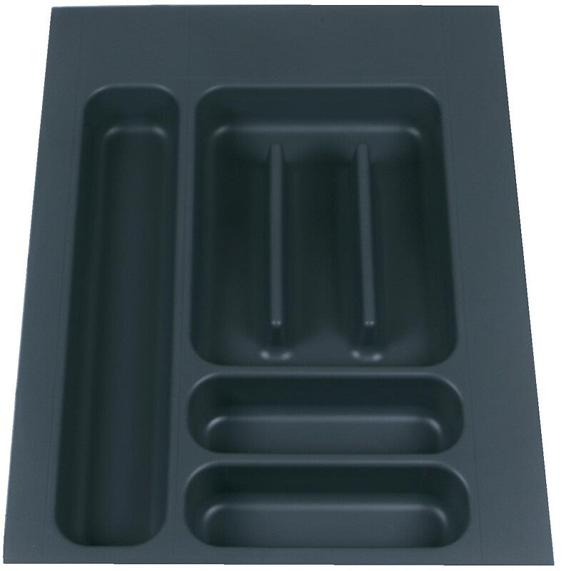 Range-couverts ponza - pour tiroirs largeur 800 mm - ajustable en dimension - finition anthracite. disponible abidjan cote d'ivoire.