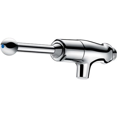 Robinet temporisé tempostop mural pour lavabo à commande par levier-poussoir ergonomique débit 4 litres par minutes brise-jet : réf. disponible abidjan cote d'ivoire.