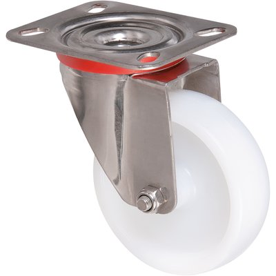 Roulette blanche pivot d100. disponible abidjan cote d'ivoire.