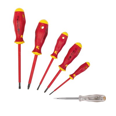 Selection de 6 tournevis isole. disponible abidjan cote d'ivoire.