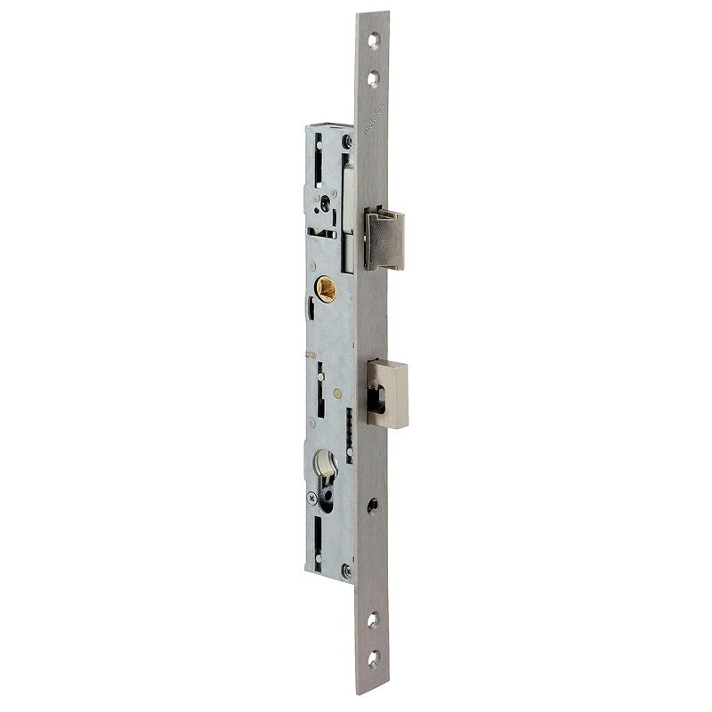 Serrure à 3 points - à tringles t7 entraxe 92 axe 41 mm - à pêne dormant et demi-tour. disponible abidjan cote d'ivoire.