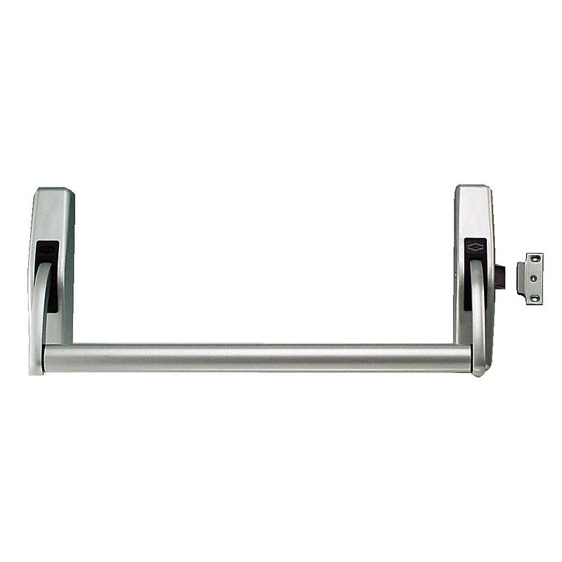 Serrure antipanique à barre classique 1 point - type 8901 coloris gris alu métalisé. disponible abidjan cote d'ivoire.