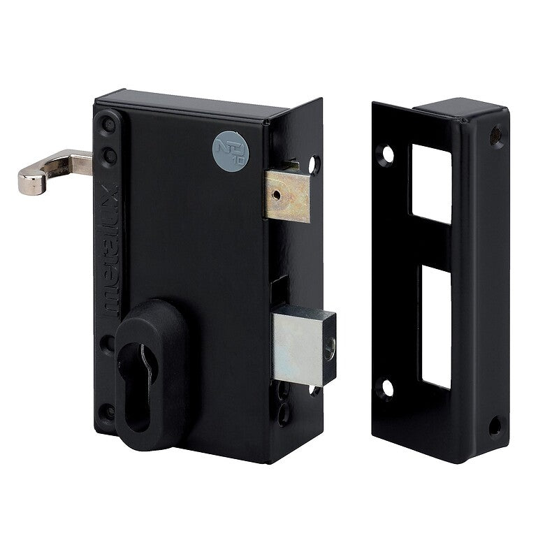 Serrure en applique type nd 10 modulable à cylindre européen verticale à tirage 870 droite. disponible abidjan cote d'ivoire.