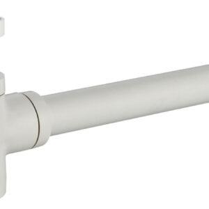 Siphon design rond court en laiton finition blanche, altech, réf : a186-b-mw. disponible abidjan cote d'ivoire.