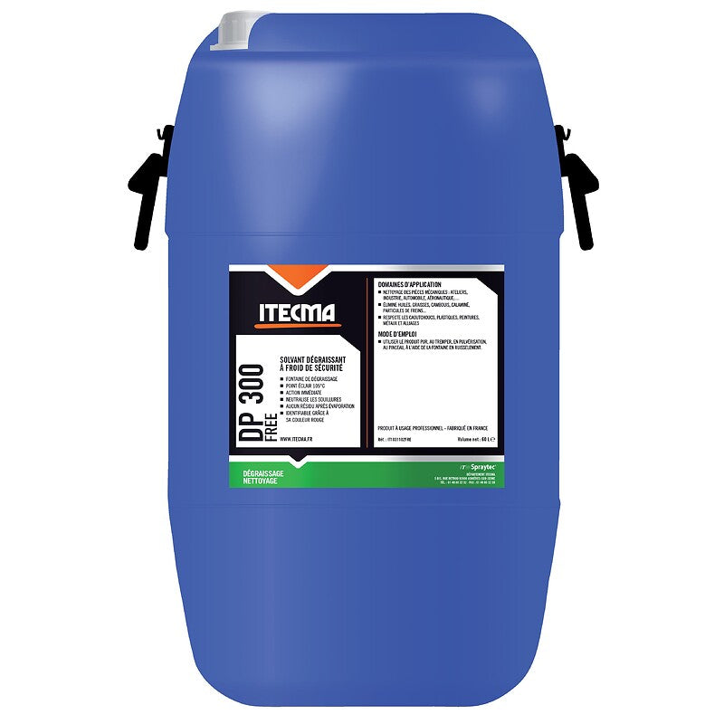 Solvant dégraissant à froid sans cov pour fontaine dp 300 free tonnelet de 60 litres. disponible abidjan cote d'ivoire.