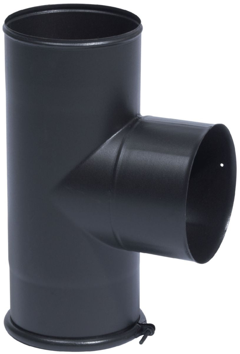 Té équerre avec tampon noir mat diamètre 150 mm réf. disponible abidjan cote d'ivoire.