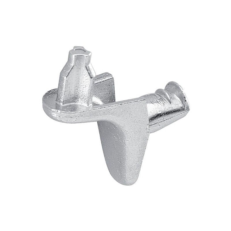 Taquets d'étagère universal zamak nickelé ø 5 x 2 tenons, la boîte de 100. disponible abidjan cote d'ivoire.