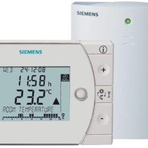 Thermostat d'ambiance digital siemens programmable, avec horloge hebdomadaire, sans fil rev. disponible abidjan cote d'ivoire.