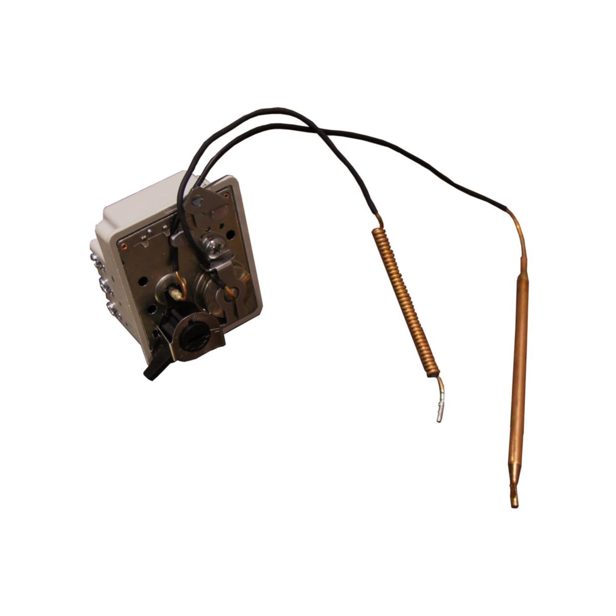 Thermostat de réglage et sécurité atlantic bsdp0005 tc 2 bulbes + patte, réf 029477. disponible abidjan cote d'ivoire.