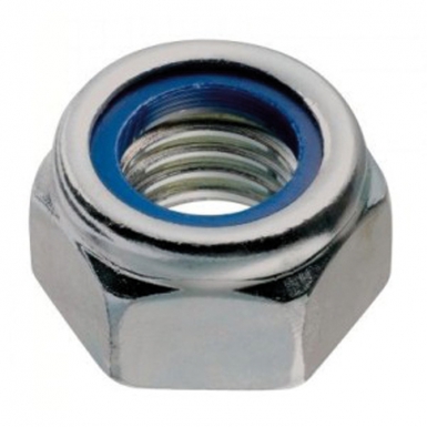 Écrou frein acier zingué avec bague nylon din 985 ø 8 cond. disponible abidjan cote d'ivoire.