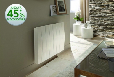 - radiateur chaleur douce à inertie galapagos intelligent connecté hxlxp : 590x 970x132 - blanc - 1250 w. disponible abidjan cote d'ivoire.