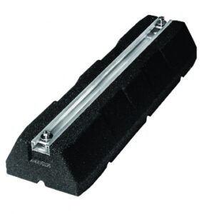 1 paire rubber supports caoutchouc + rails de fixation aluminium & visserie dim lxhxl: 400x100x130 mm. disponible abidjan cote d'ivoire.