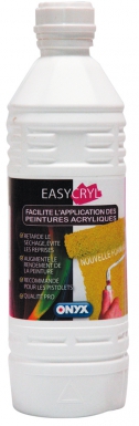 Additif easycryl - retarde le séchage des peintures acryliques - bidon 1 l. disponible abidjan cote d'ivoire.