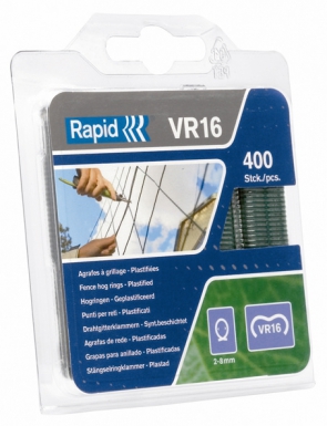 Agrafes rocafix vr 16 - plastifiées vertes - ø 3/4 mm - boîte de 3150 p. disponible abidjan cote d'ivoire.