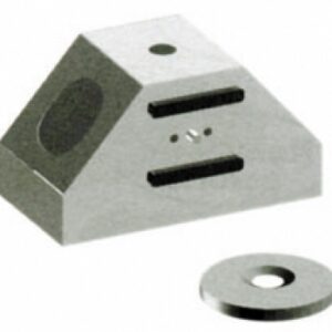 Aimant de placard d'angle 4 kg entraxe 21 mm marron. disponible abidjan cote d'ivoire.