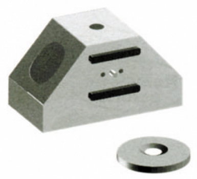 Aimant de placard d'angle 4 kg entraxe 21 mm marron. disponible abidjan cote d'ivoire.