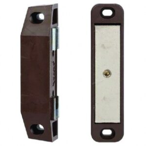 Aimant de placard ls 12 kg entraxe 61 mm marron. disponible abidjan cote d'ivoire.