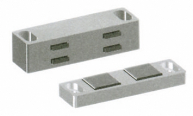 Aimant de placard unic 4 kg entraxe 39 mm blanc. disponible abidjan cote d'ivoire.