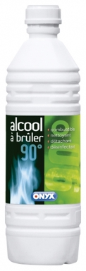Alcool à brûler - combustible, nettoyant, détachant - 1 l. disponible abidjan cote d'ivoire.