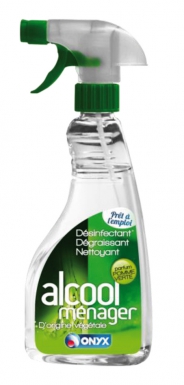 Alcool ménager parfumé pomme verte - nettoyant, désinfectant spray 500 ml. disponible abidjan cote d'ivoire.