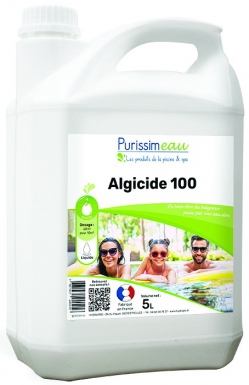 Algicide non moussant 100 - bidon de 5 l. disponible abidjan cote d'ivoire.
