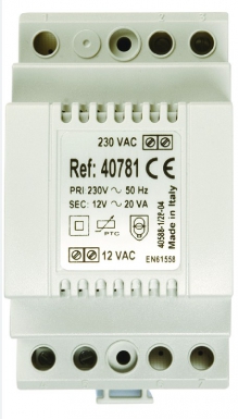 Alimentation 230 vac / 12 vac - 1,5 a - dim. disponible abidjan cote d'ivoire.