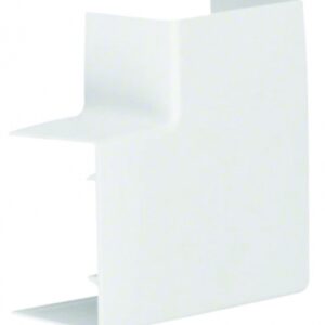 Angle plat cache de découpe pour goulotte lf/lfh 40x57mm blanc pure. disponible abidjan cote d'ivoire.