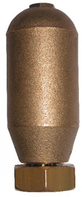 Anti-bélier à air laiton brut - pose verticale - filetage f 20x27. disponible abidjan cote d'ivoire.