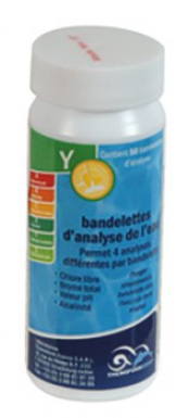 Aquachek test ph brome chl tac. disponible abidjan cote d'ivoire.