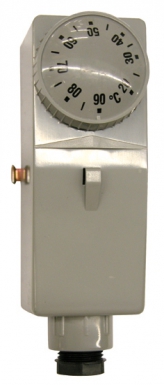 Aquastat "aar" applique à ressort 10°c à +90°c - intensité de 15a à 250v. disponible abidjan cote d'ivoire.