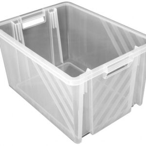 Bac novabac 54 l - coloris translucide. disponible abidjan cote d'ivoire.