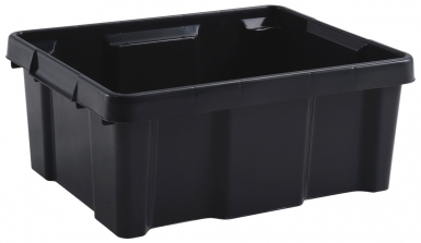 Bac pro - 433 x 342 x 172 mm - 20 litres - gris. disponible abidjan cote d'ivoire.