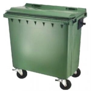 Bac roulant polyéthylène haute densité - contenance 660 litres. disponible abidjan cote d'ivoire.