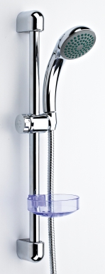 Barre hydrostyle standard - h 60 cm - porte-savon - flexible 1,50 m - chromé. disponible abidjan cote d'ivoire.