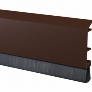 Bas de porte en pvc brosse extra souple l 100 cm brun. disponible abidjan cote d'ivoire.