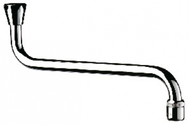 Bec orientable mural - f 1/2" - l 250 mm - h 120 mm - laiton chromé. disponible abidjan cote d'ivoire.