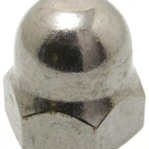 Blister de 2 écrous borgnes m10 inox a4. disponible abidjan cote d'ivoire.