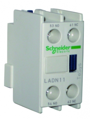 Bloc de contacts auxiliaires tesys 1f plus 1o instantané montage frontal. disponible abidjan cote d'ivoire.