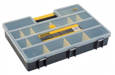 Boîte à 25 compartiments "serie standard" pvc - lxpxh : 460x335x80 mm. disponible abidjan cote d'ivoire.