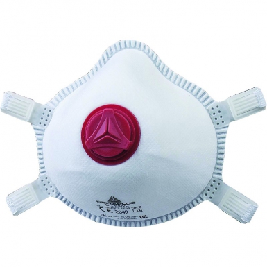 Boite 5 demi-masques jetables moules ffp3 a valve m1300v. disponible abidjan cote d'ivoire.