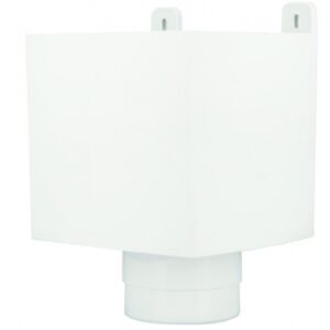 Boite a eau pour tube de descente eau pluviale td100 blanc. disponible abidjan cote d'ivoire.