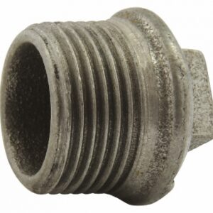 Bouchon n°290 mâle à tête carrée, noir, filetage 15x21. disponible abidjan cote d'ivoire.