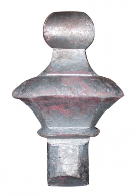 Boule départ de rampe carré 65 mm base carré 22 mm hauteur 100 mm. disponible abidjan cote d'ivoire.