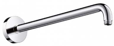 Bras de douche 90° - filetage 15x21 - l 389 mm - chromé. disponible abidjan cote d'ivoire.