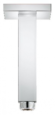 Bras de douche plafonnier rainshower - filetage 15x21 - l 154 mm - chromé. disponible abidjan cote d'ivoire.