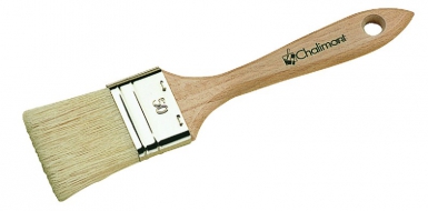 Brosse plate à laquer série moyenne n°80 - épaisseur 15 mm - sortie 63 mm. disponible abidjan cote d'ivoire.